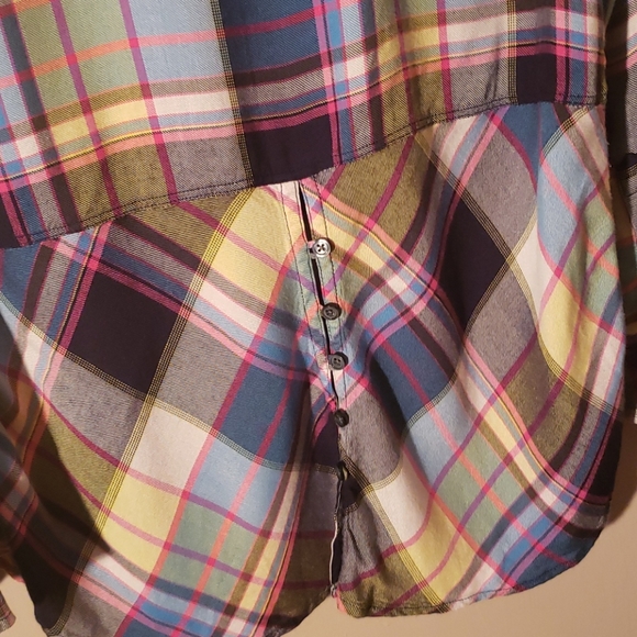 Plaid tunic - Picture 3 of 4